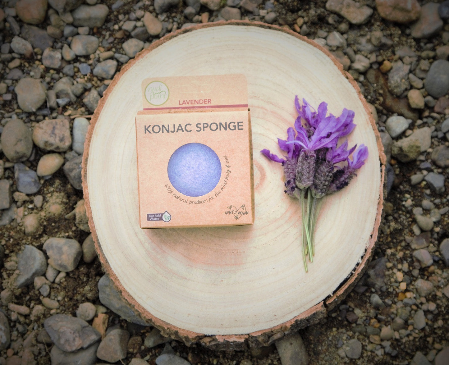 Lavender Konjac Sponge (for sensitive skin)-0
