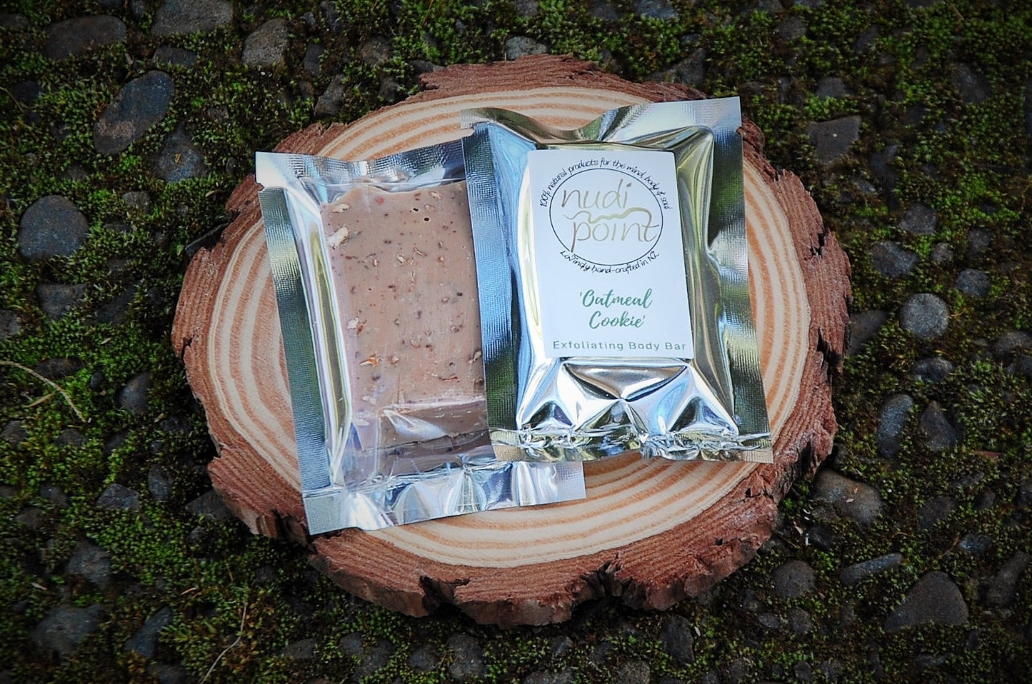 "Oatmeal Cookie" Exfoliating Body Bar (SAMPLE)-0