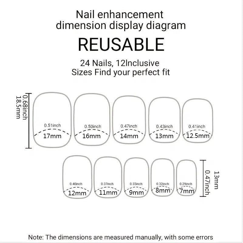 Short Floral Pattern Square Fake Nails, 24Pcs False Press on Nails & 1 Sheet Jelly Sticker & 1 Nail File for Women Nail Art, Elegant Stick on Nails Kit, Nail Extensions