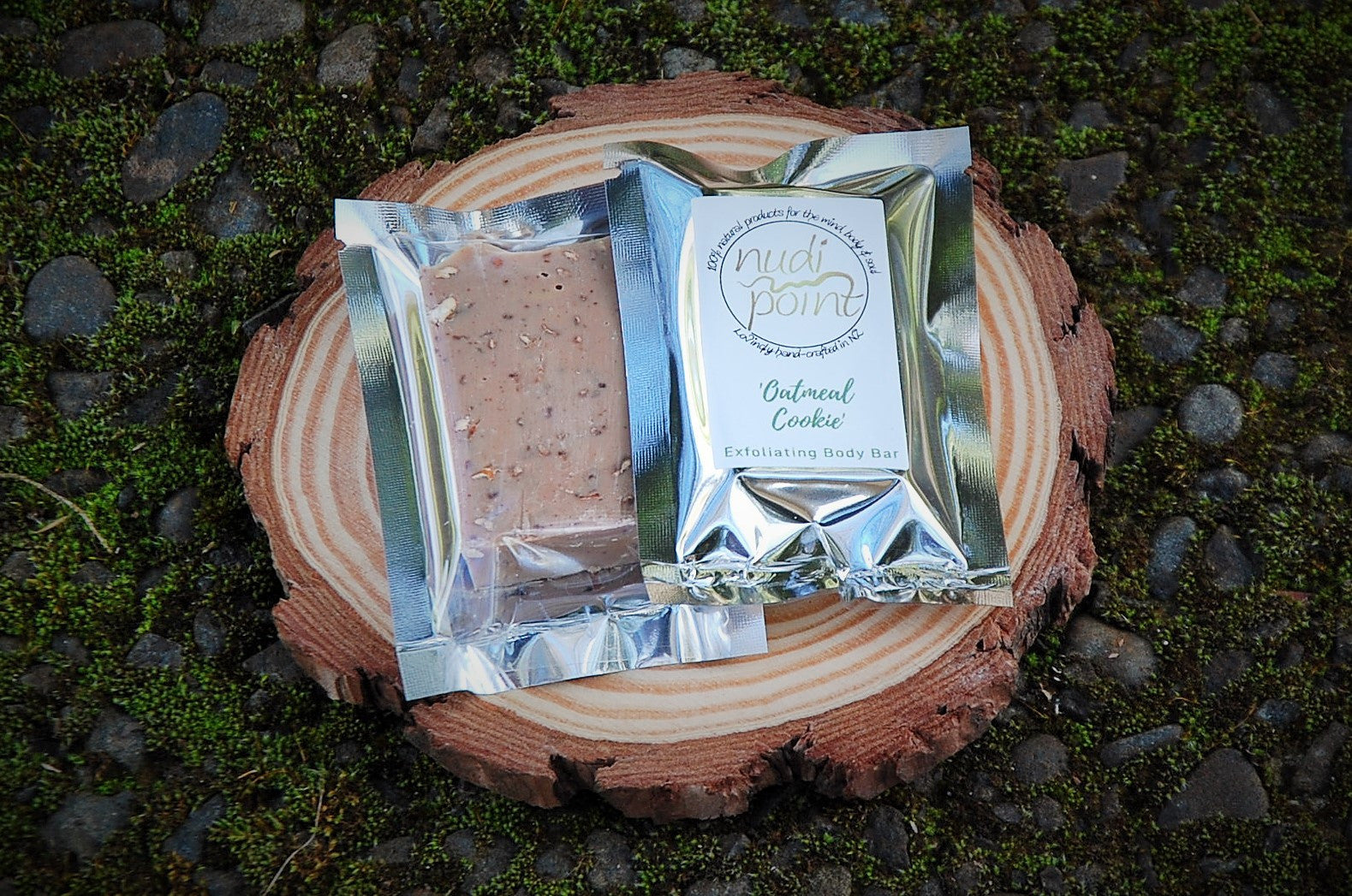 "Oatmeal Cookie" Exfoliating Body Bar (SAMPLE)-0